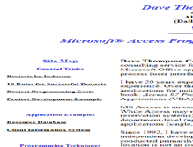 Tablet Screenshot of dave2001.com